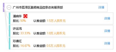 信息咨询服务 广州市荔湾区盈顺商品信息咨询服务部的专业解析
